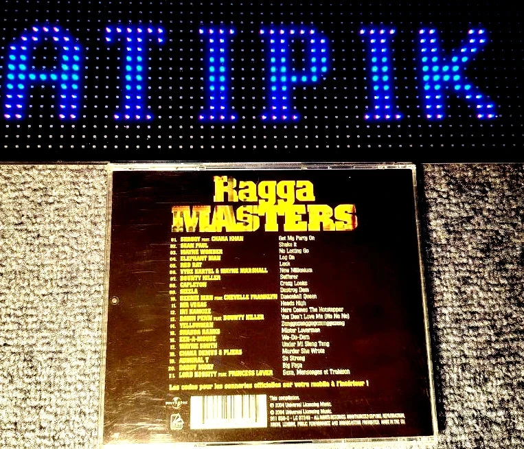 Édition EU Zeldzaam Ragga Masters CD – Sean Paul, Shaggy, Capleton – 22 Jaar 🏎 🔥 – photo 2